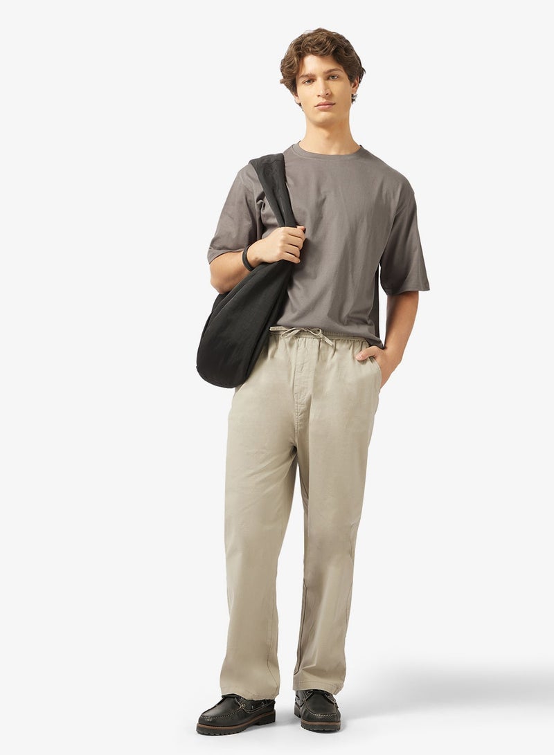 سفنتي فايف بيسيكس تي شيرت واسع - Image 4